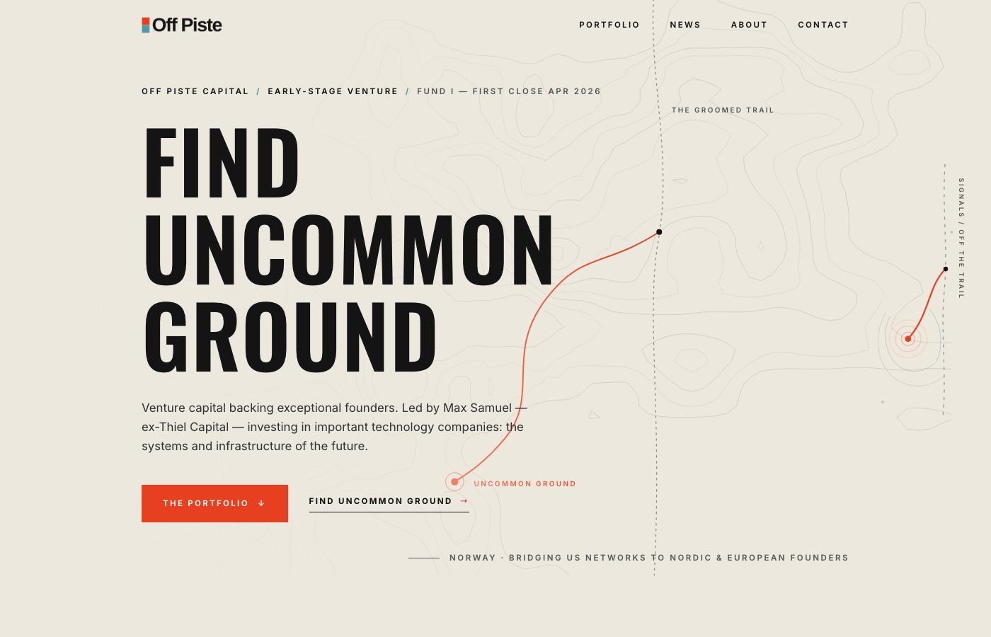 Off Piste Capital — website by Keep Pivoting